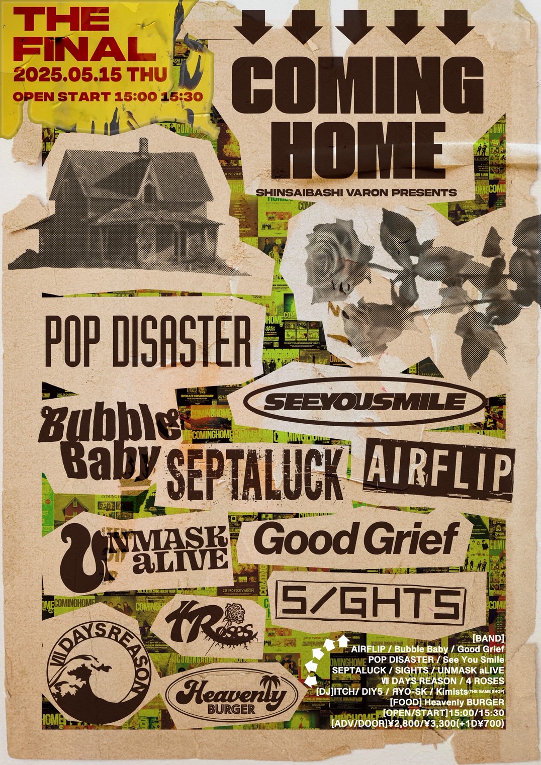 SHINSAIBASHI VARON PRESENTS. COMING HOME – THE FINAL –