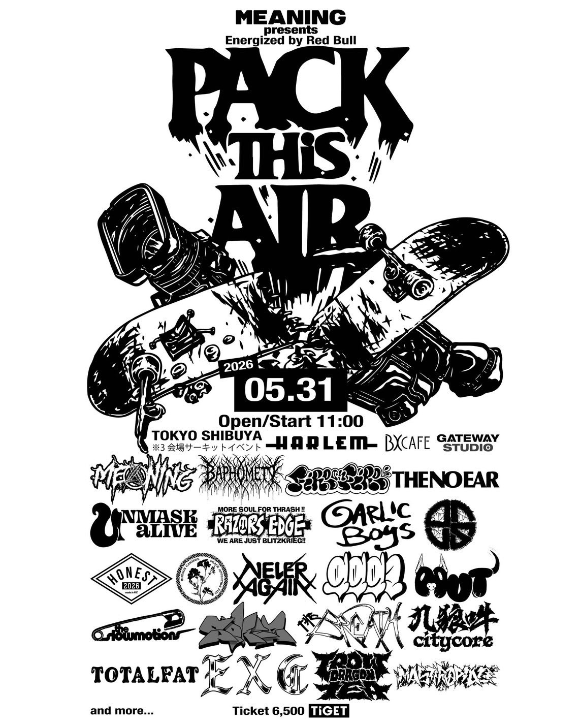 MEANING presents PACK THiS AIR 2026 Energized by Red Bull
